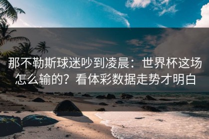 那不勒斯球迷吵到凌晨：世界杯这场怎么输的？看体彩数据走势才明白