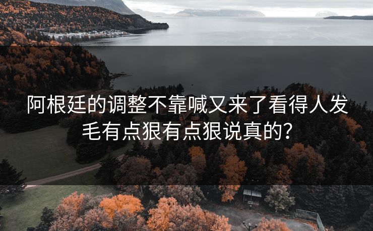 阿根廷的调整不靠喊又来了看得人发毛有点狠有点狠说真的？